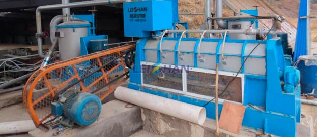 Reject Separator for 80T/18H Waste Paper Recycling Plant 