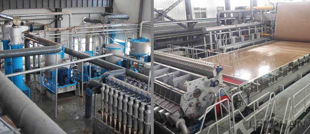 Complete 600T/D Waste Paper Recycling Plant