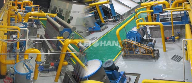 100T/D Cardboard/Fluting Paper Pulp Making Line