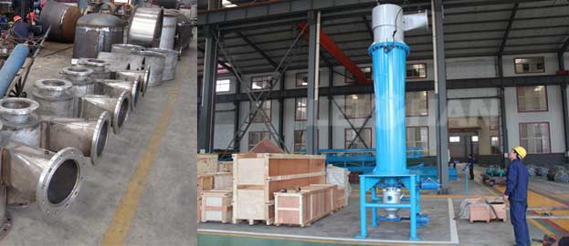 pulp cleaning machine high density cleaner