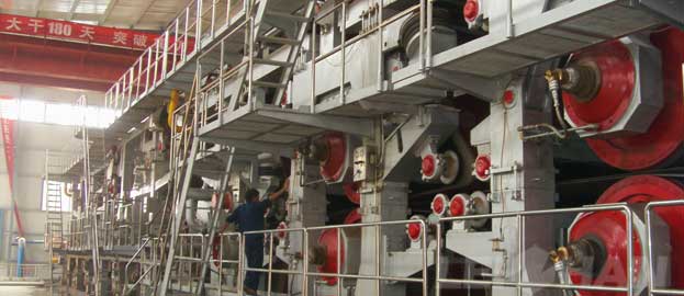 4400 three wires cardboard paper machine