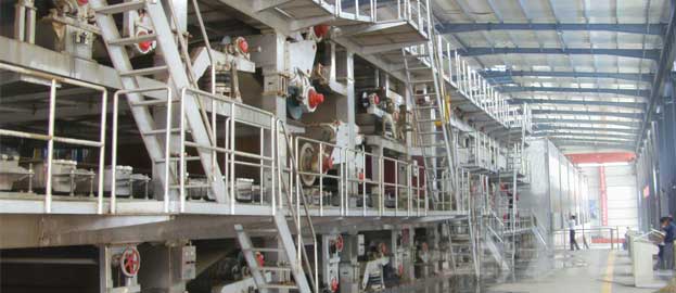 4400 three wires cardboard paper machine