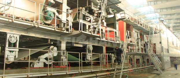 double layer wires carton paper machine