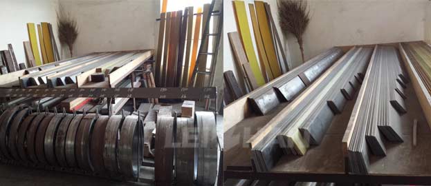 the selection of doctor blade in wire press section