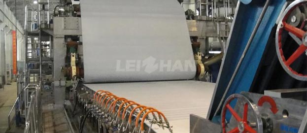 1575mm double wire single cyliner paper machine