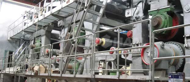 150tpd testliner paper machine