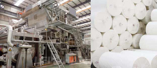 how to choose the raw material to produce toilet paper