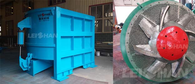 d type hydrapulper for recycle paper line