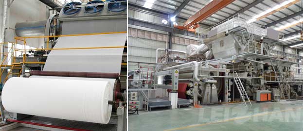 25t 24h toilet tissue paper making machine