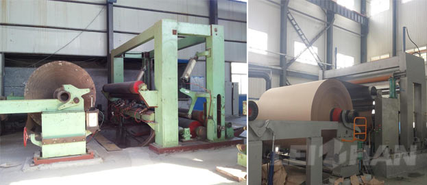 2200mm overfeed paper rewinder