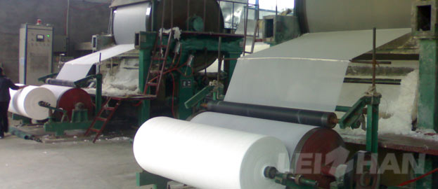 Small Range Tissue Toilet Paper Making Machine