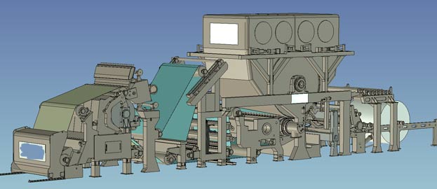 Cresent Tissue Machine VS Vacuum Cylinder Paper Machine
