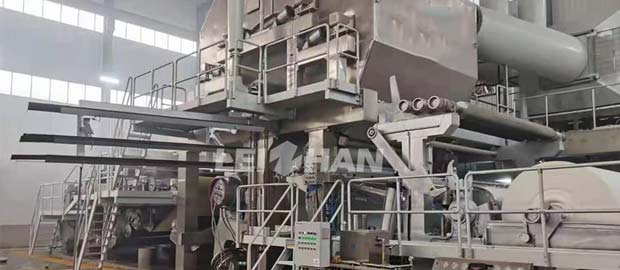 Paper Making Crescent Tissue Machine