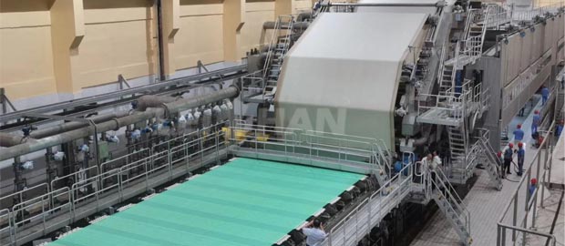 5000mm High Strength Fluting Paper Machine