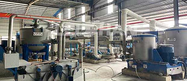 The Paper Recycling Production Line