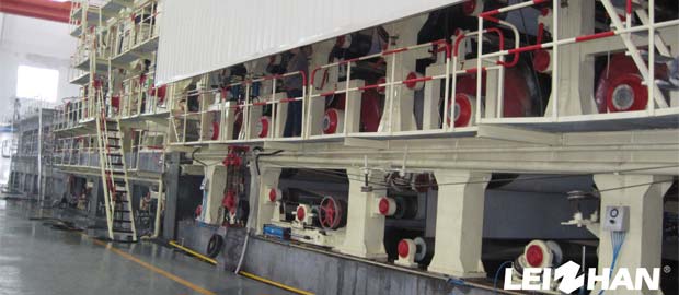4600mm Three Layer Fluting Paper Machine
